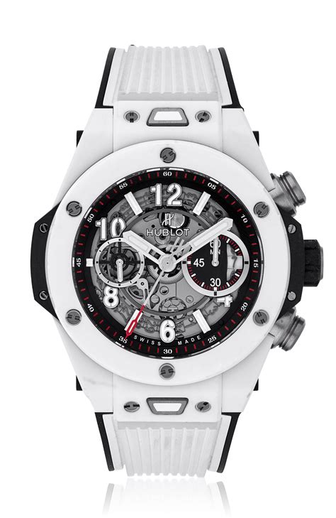 hublot unico white